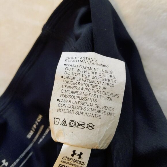 NWOT Under Armour Project Rock Navy Sports Bra and Legging Set Size Small - Picture 14 of 14